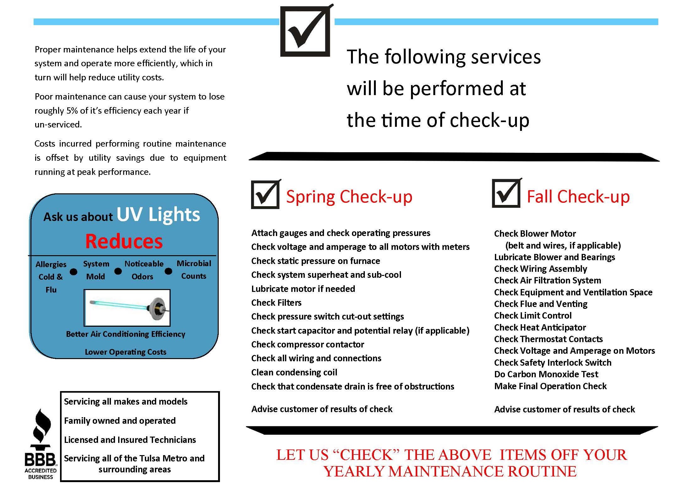 Spring/Summer 2018 Service Agreement, page 2